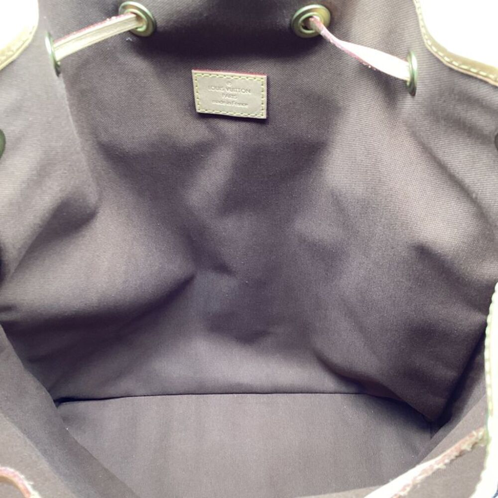 Louis Vuitton Monogram Sac a Dos Bosphore Backpack Bag in Brown Coated Canvas